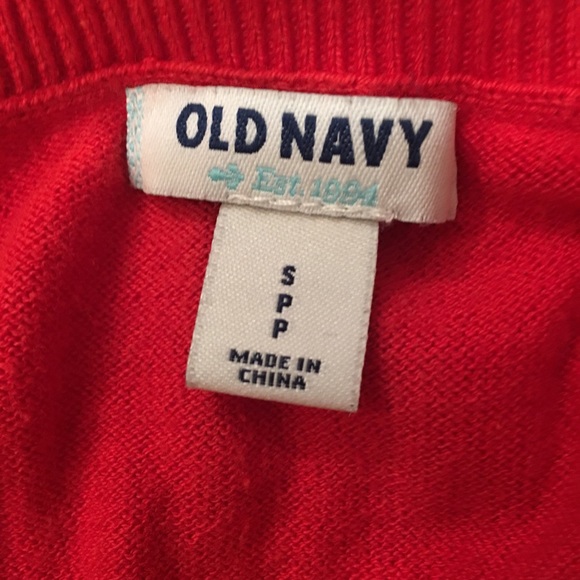 Old Navy - Orange sweater - Picture 4 of 4